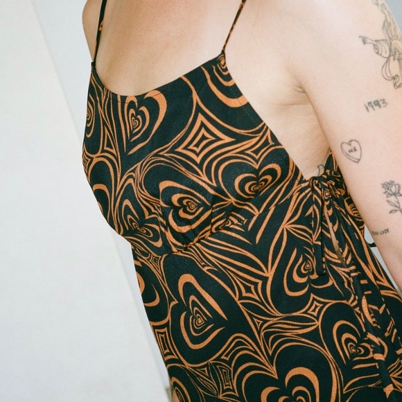 Lisa says Gah Buffy tank wild hearts in brown - Picture 4 of 9